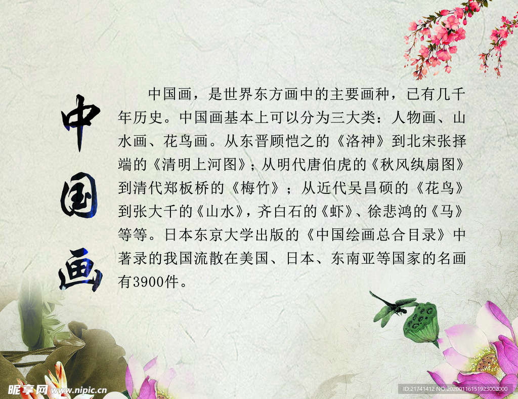 中国四大发明 学校展板