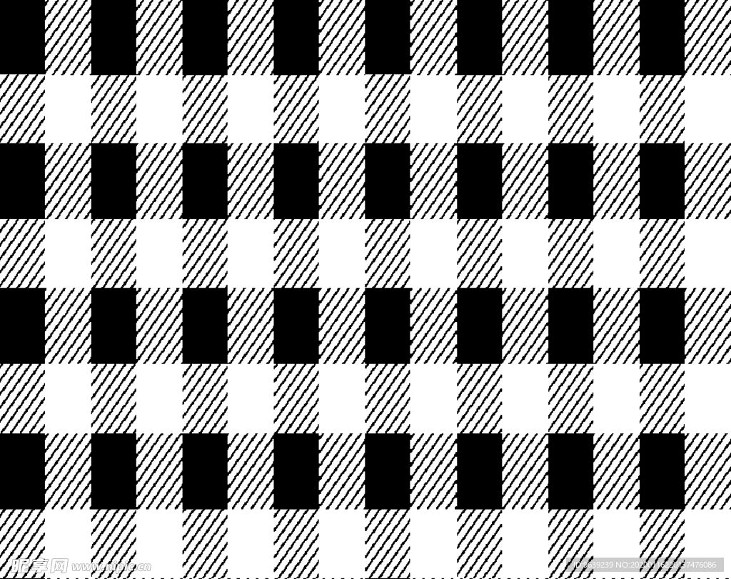 线条格子 红格子 斜线格 黑白