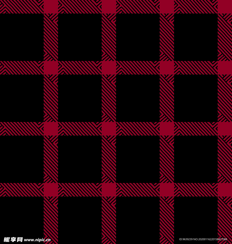 线条格子 红格子 斜线格 复杂