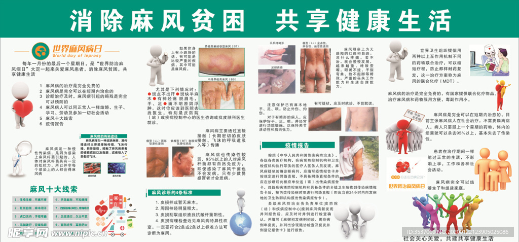 消除麻风贫困 共享健康生活