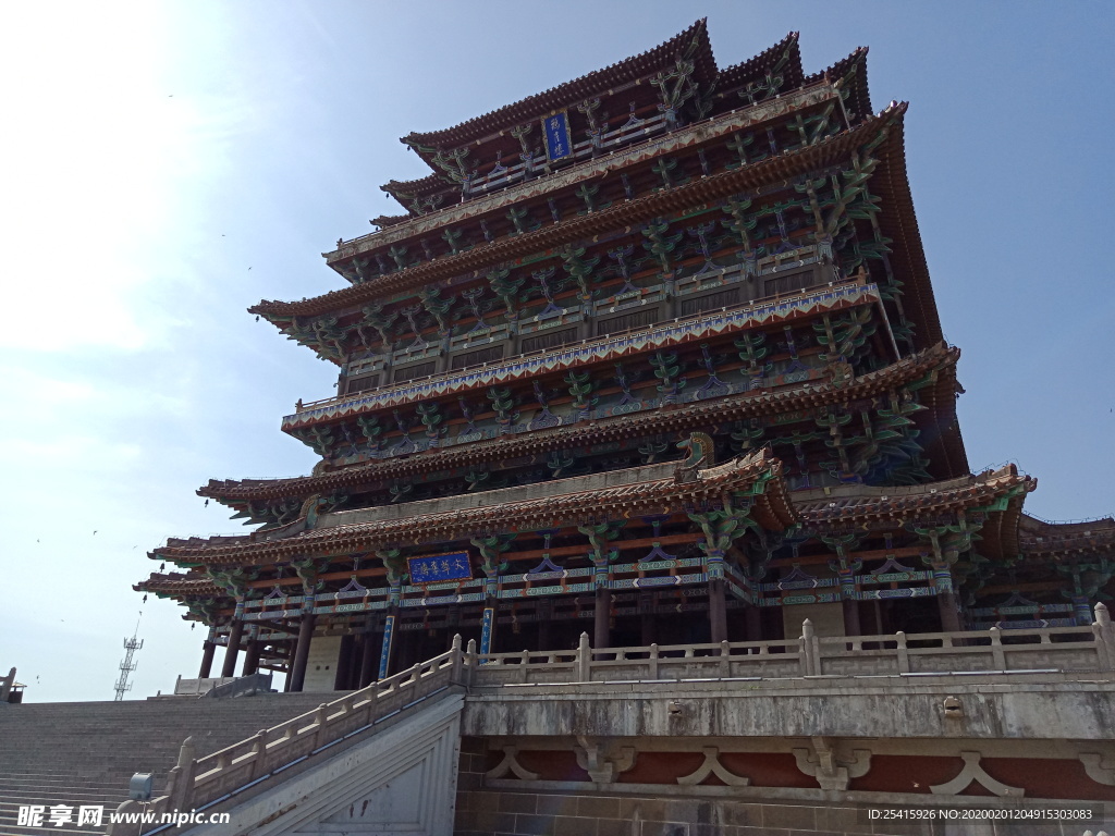 鹳雀楼旅游照片