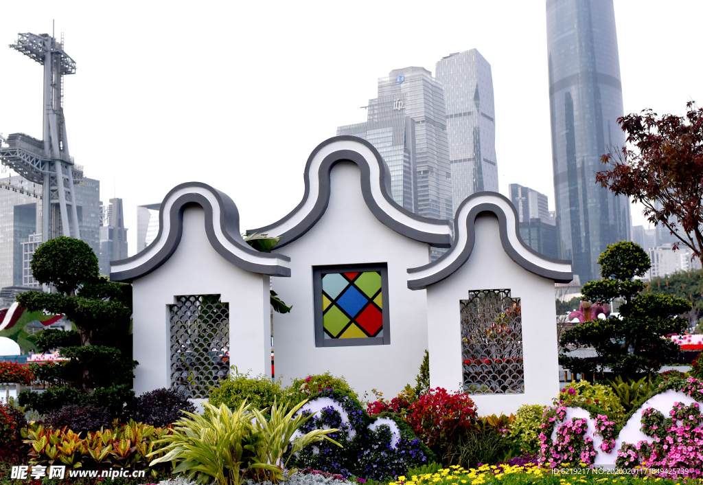 岭南造型岭南屋檐