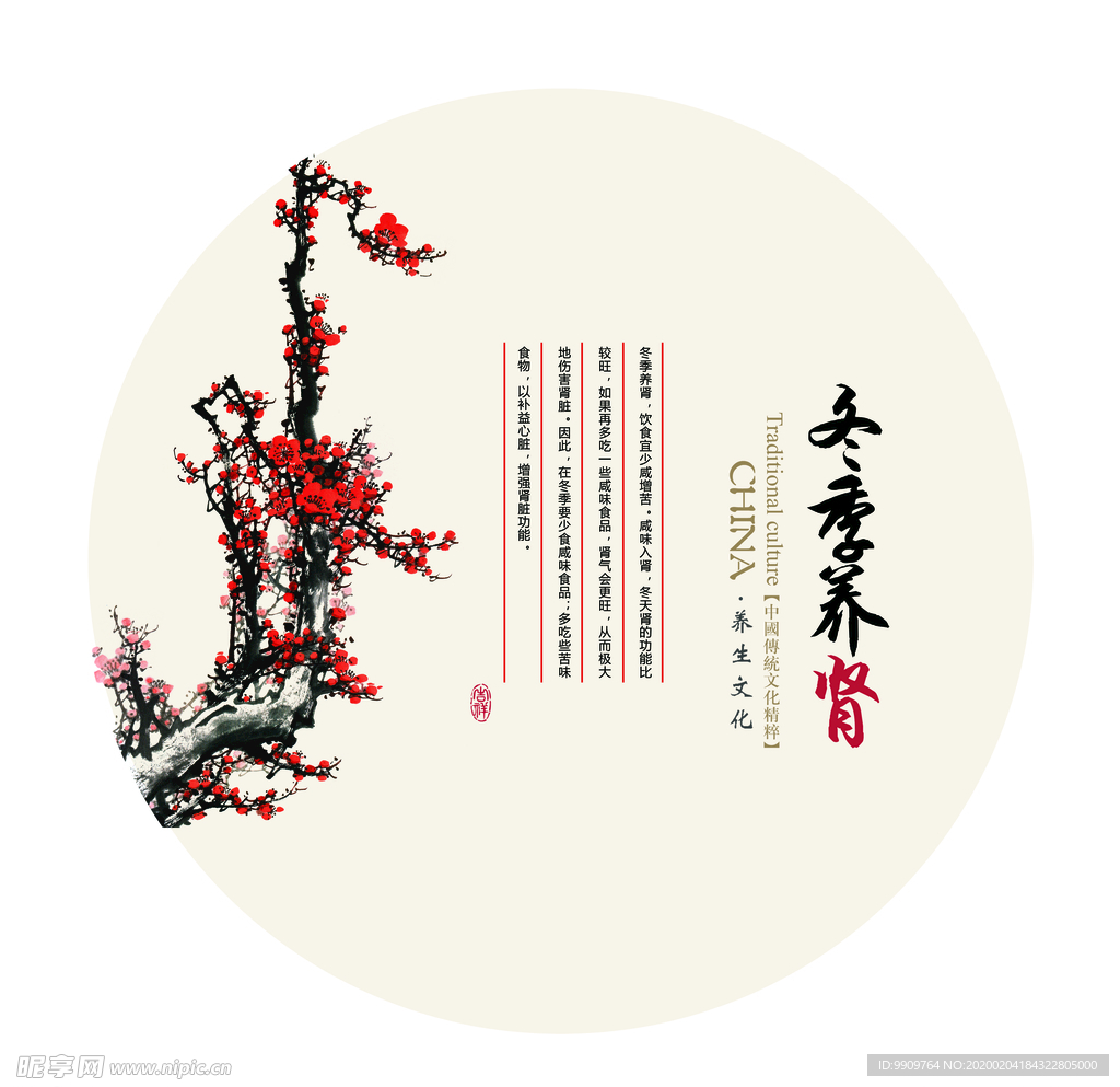 鹤延堂养生文化装饰画