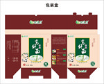高纤紫薯面包装盒