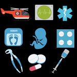 疫情元素插画卡特漫画