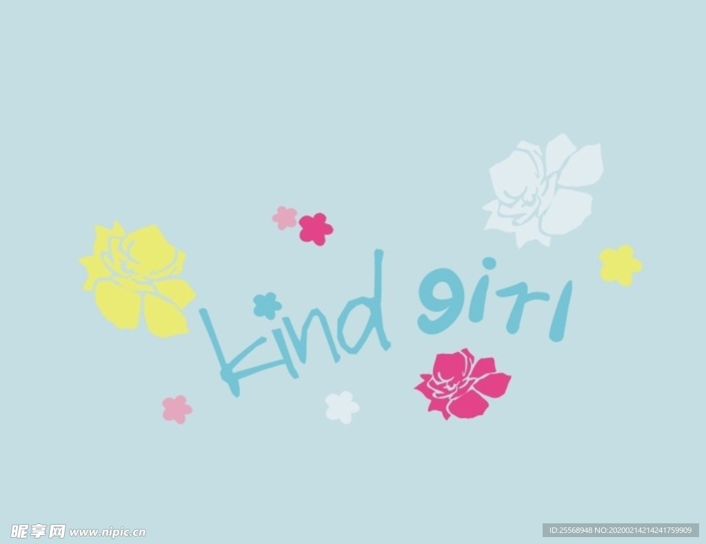 彩色服装图案设计矢量图