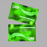 绿色名片 环保名片 清新名片