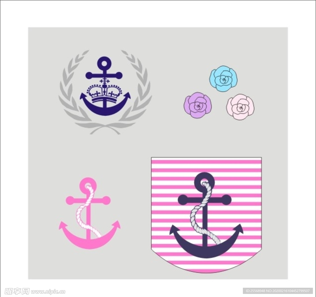 矢量图图案标志设计素材