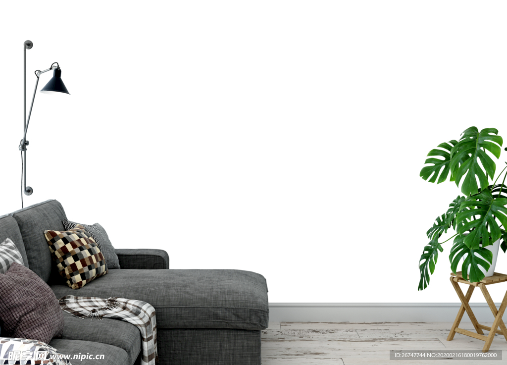 背景墙样机 场景 样机 装饰画