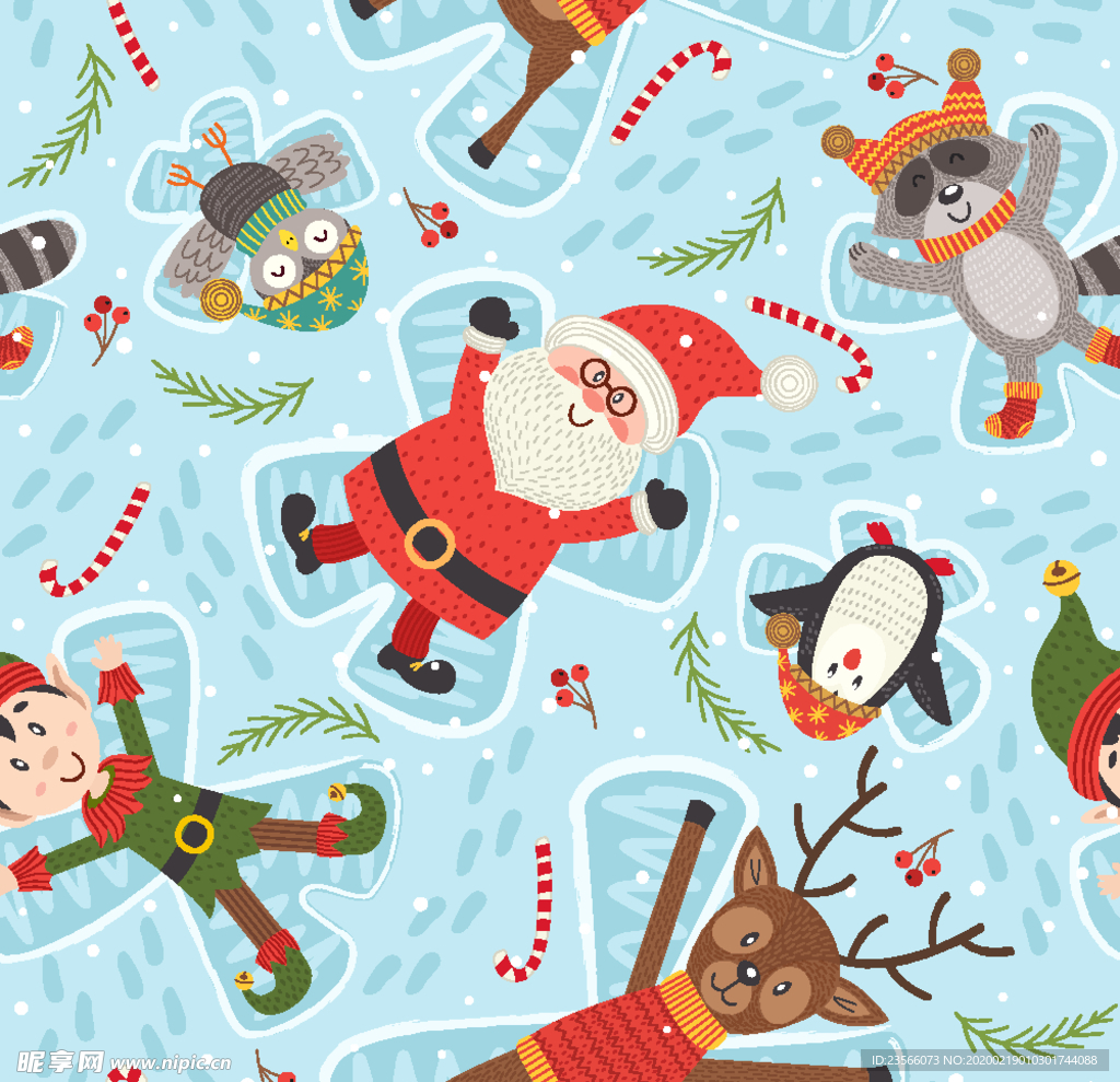 卡通儿童拼接图案设计