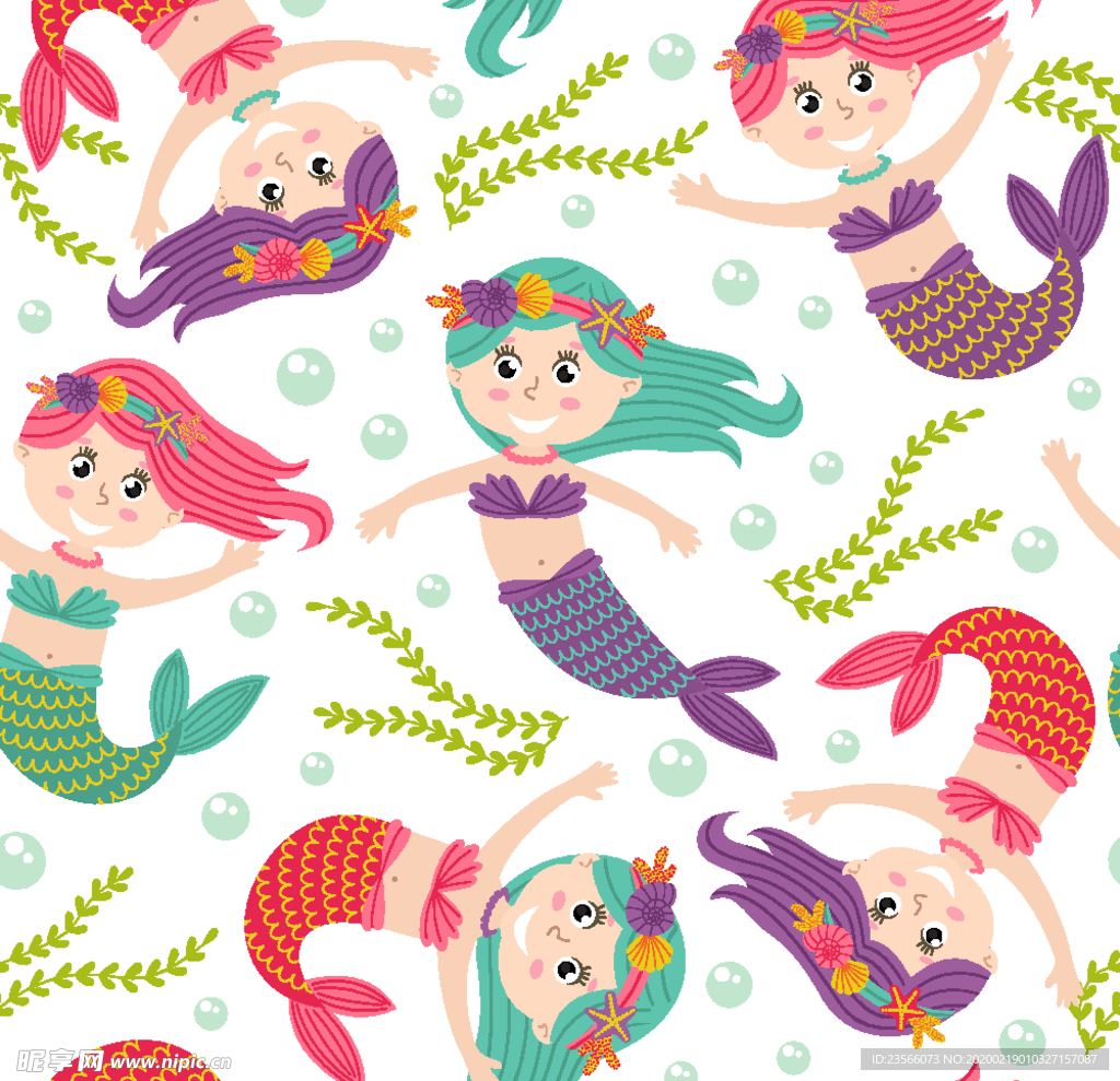 卡通儿童拼接图案设计