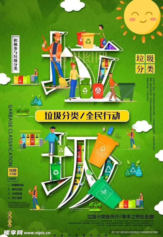 垃圾分类海报