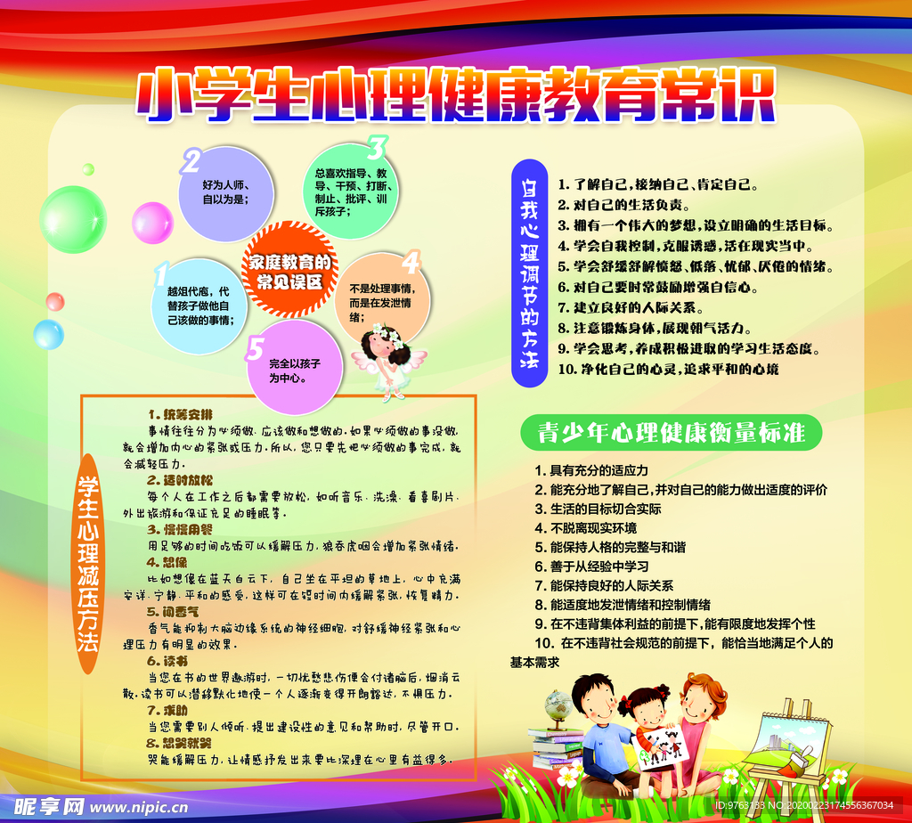 小学生心理健康教育常识