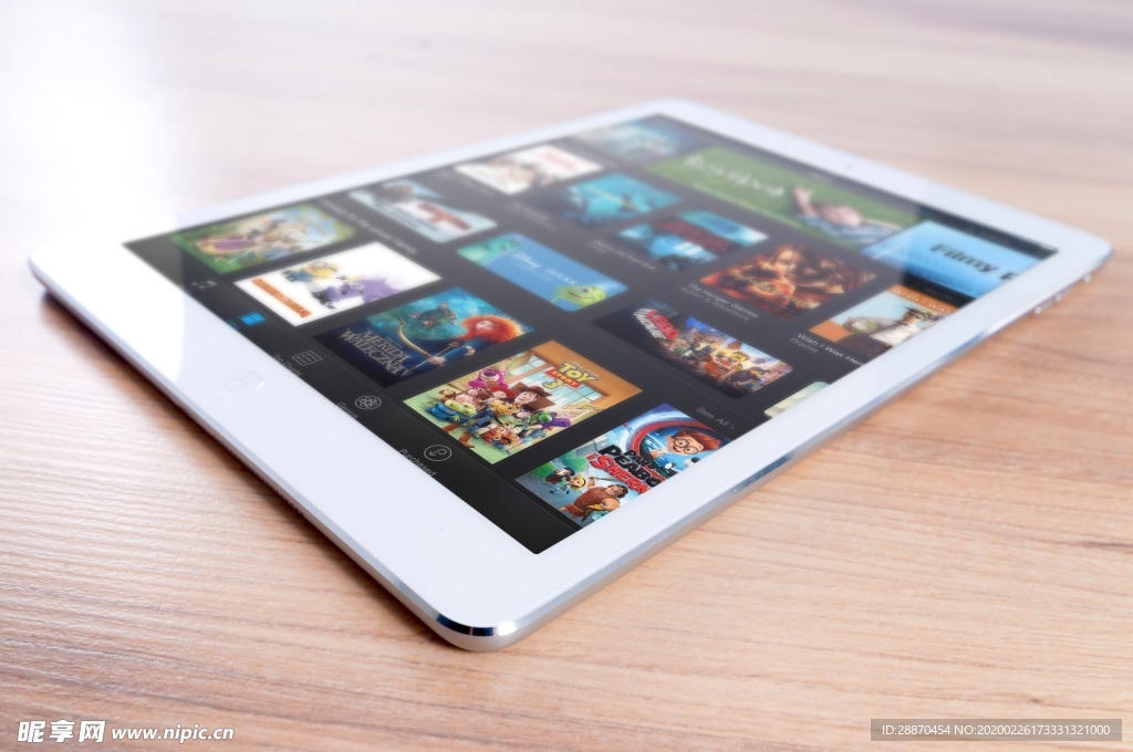 平板电脑上的电影