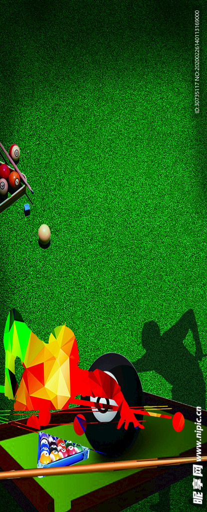 台球 台球俱乐部  海报 桌球