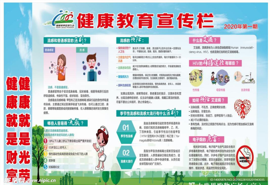 健康 教育宣传栏