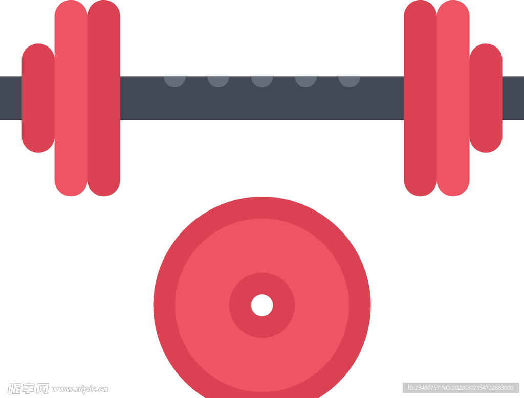 杠铃UI标识标志