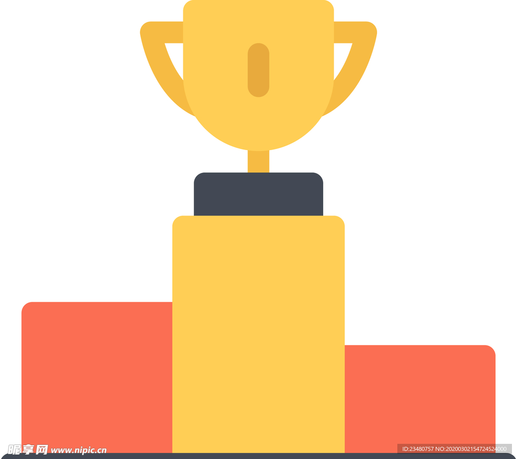 奖杯UI标识标志