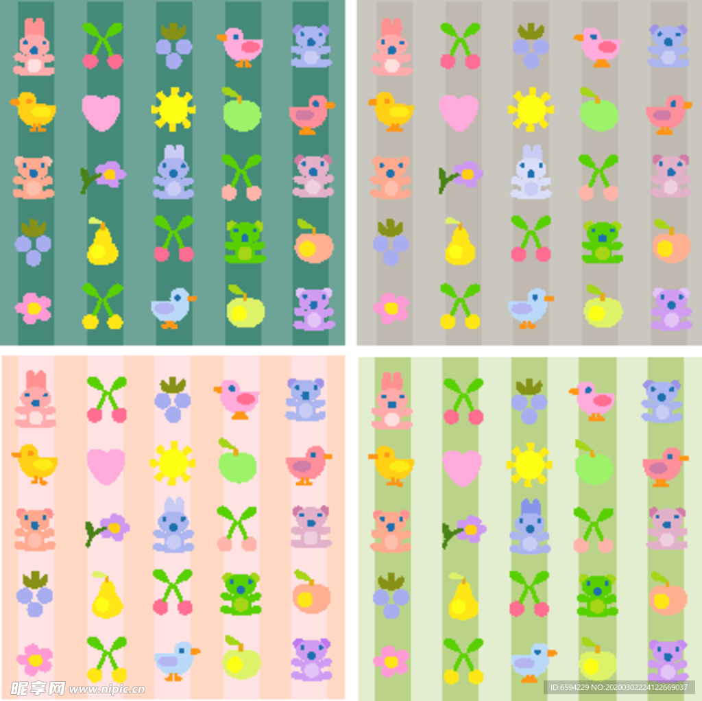 无限儿童卡通插画