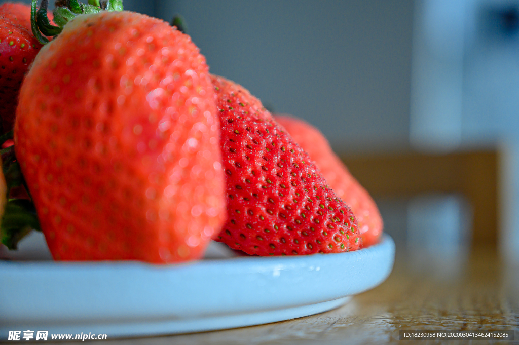 草莓特写