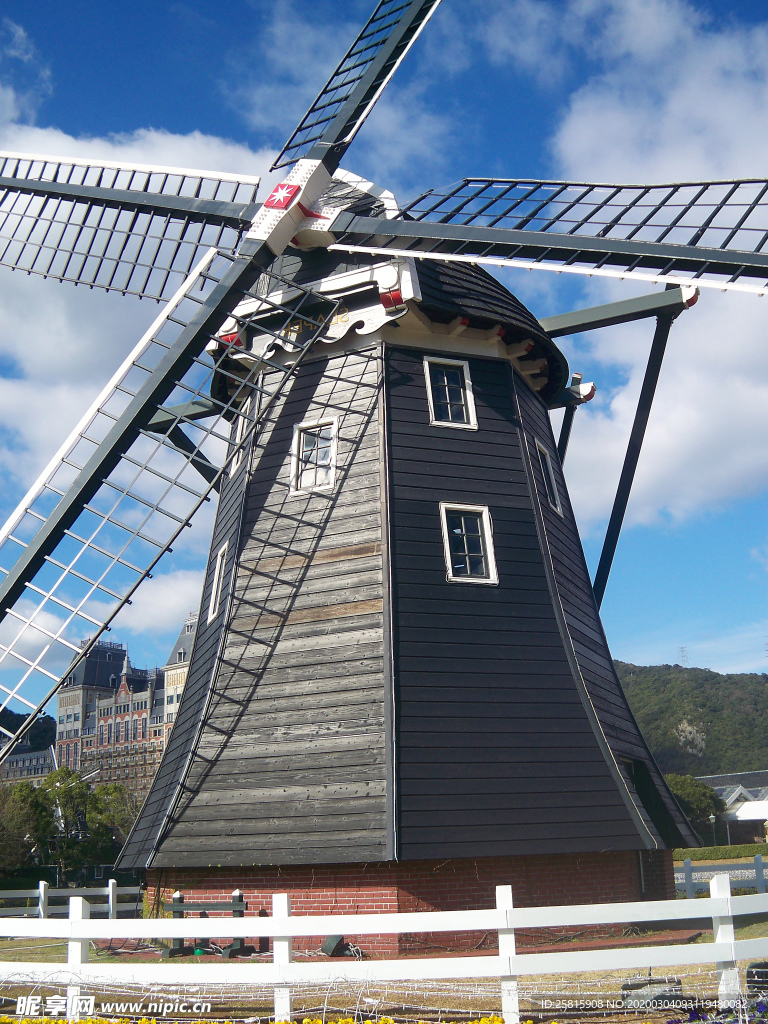 风车风电图片