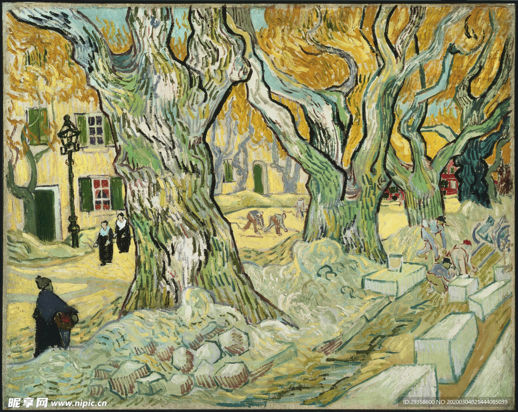 梵高油画作品集合