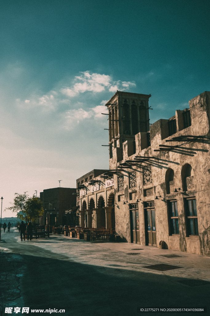 古旧的建筑街道