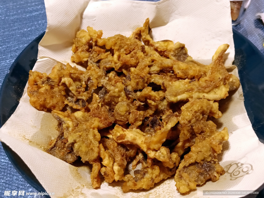 油炸蘑菇