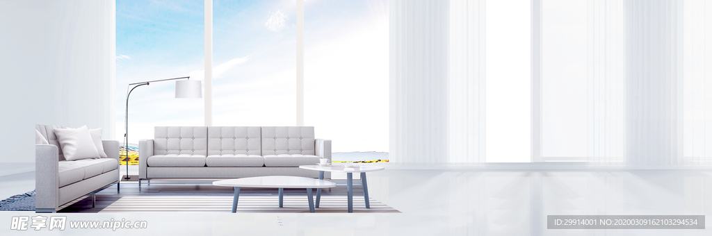 室内海报设计底图