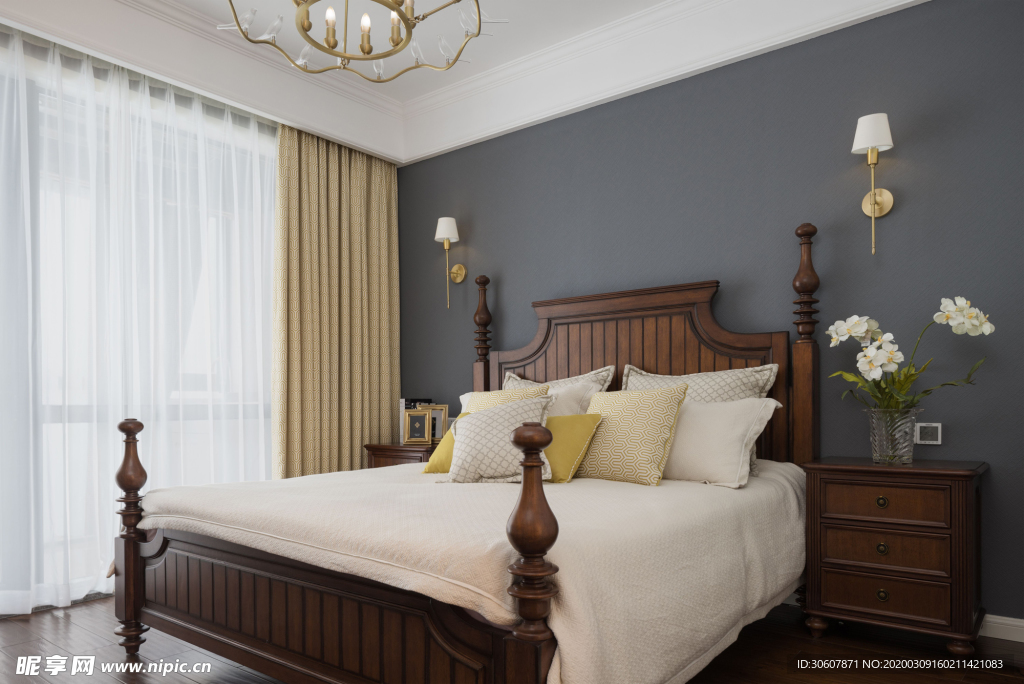 美式卧室
