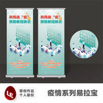 疫情系列易拉宝工作篇