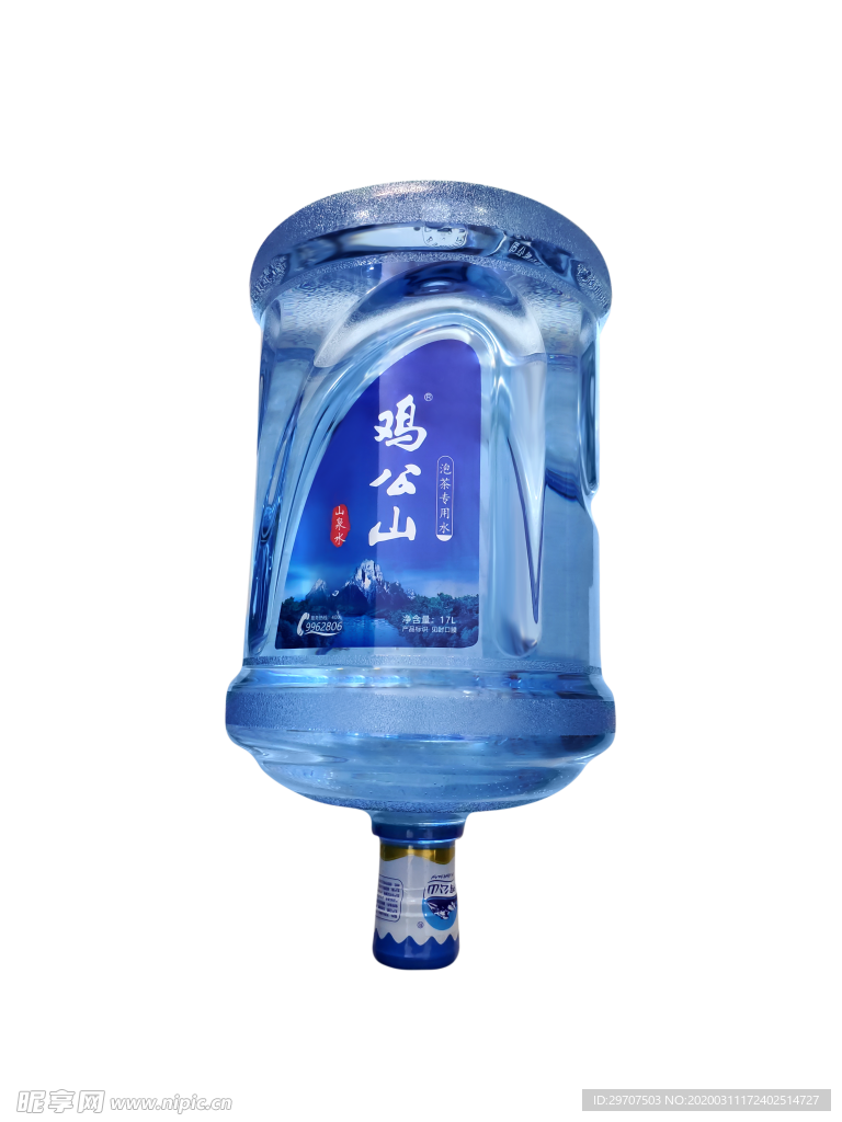 鸡公山桶装水抠图