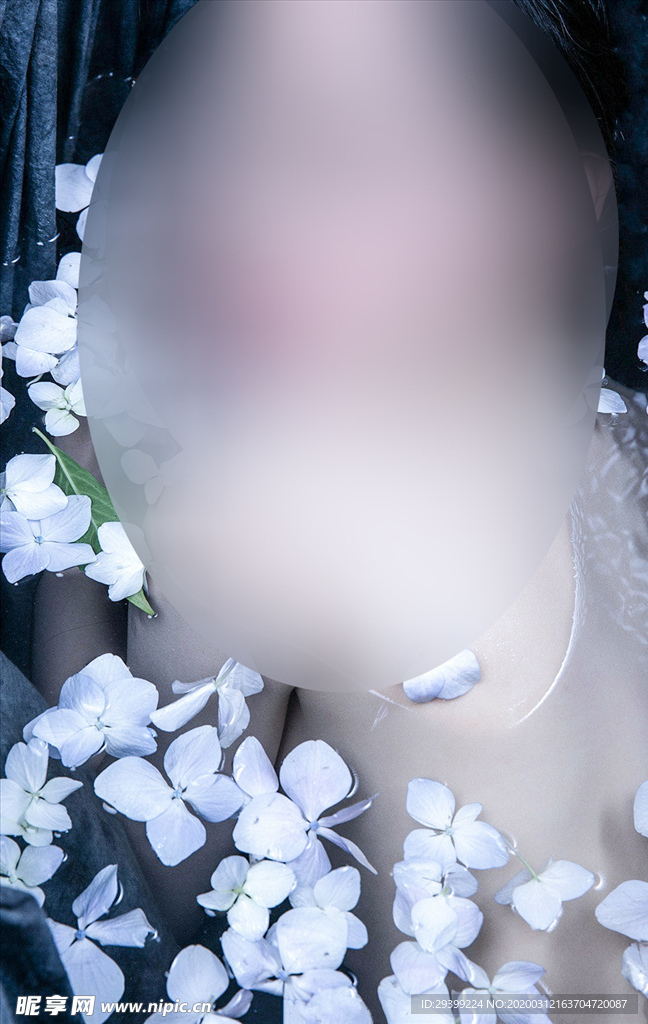 艺术照精修商业风