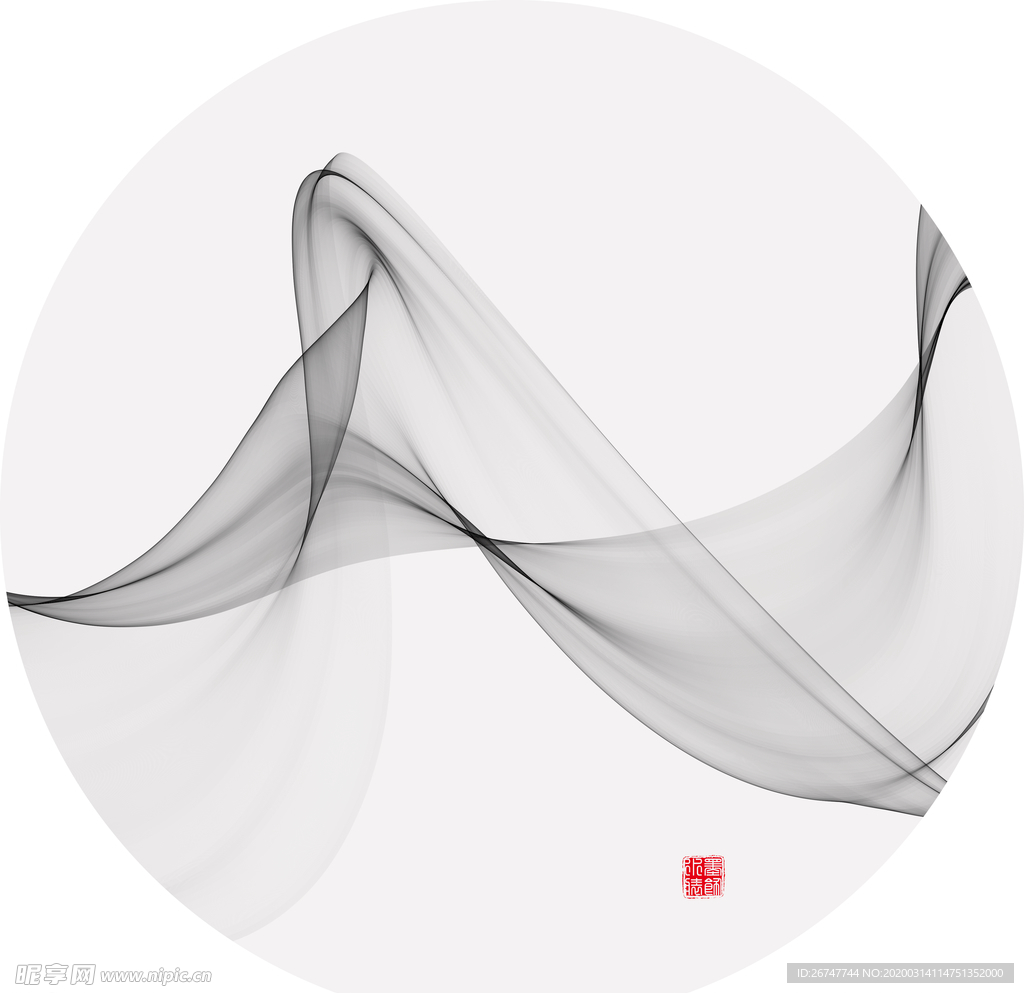 抽象水墨画图片