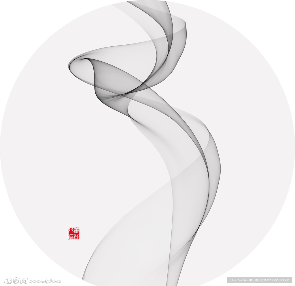 抽象水墨画图片