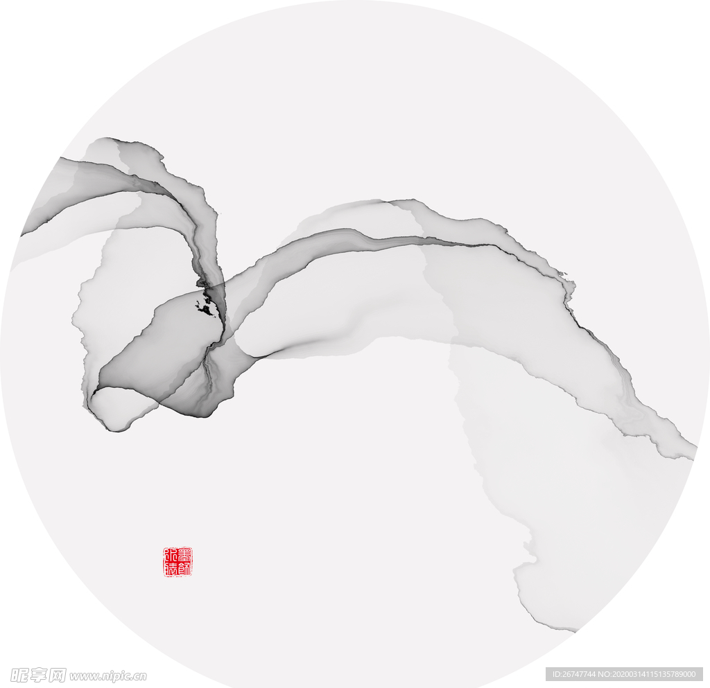 抽象水墨画图片