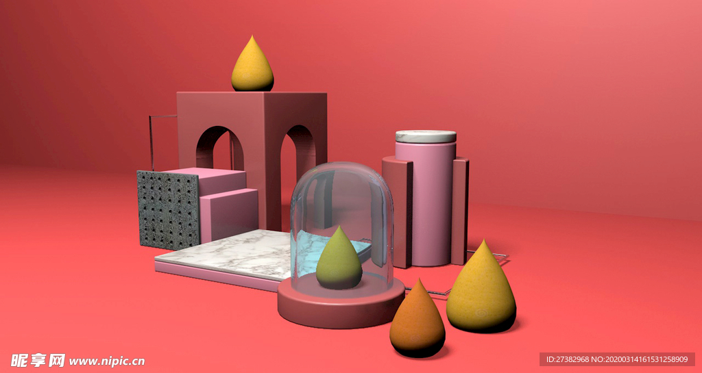场景搭建 C4D