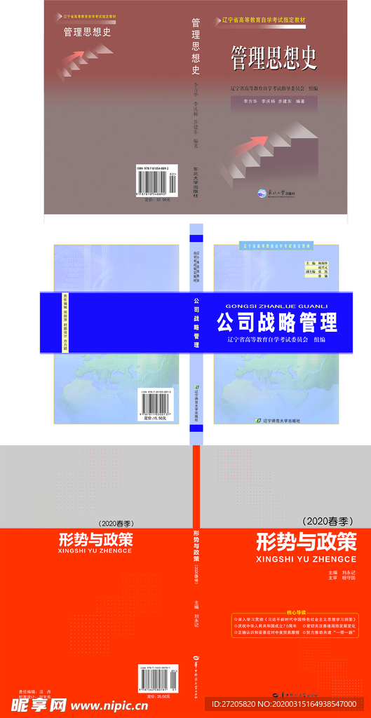 管理思公司战略 形式政策封面
