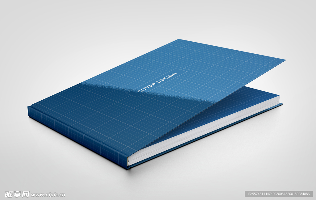 硬壳厚书籍样机