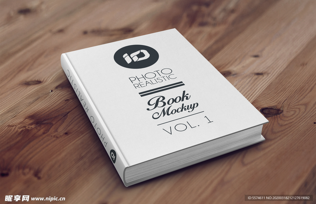 硬壳厚书籍样机