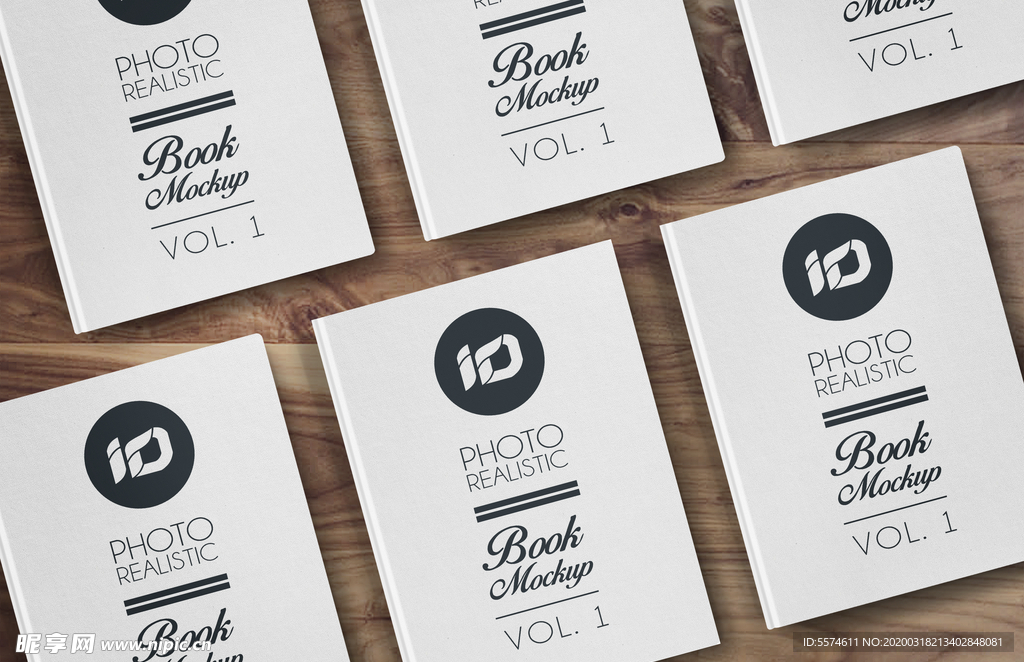 硬壳厚书籍样机