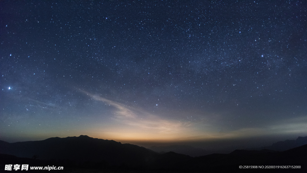 星空宇宙星球极光图片