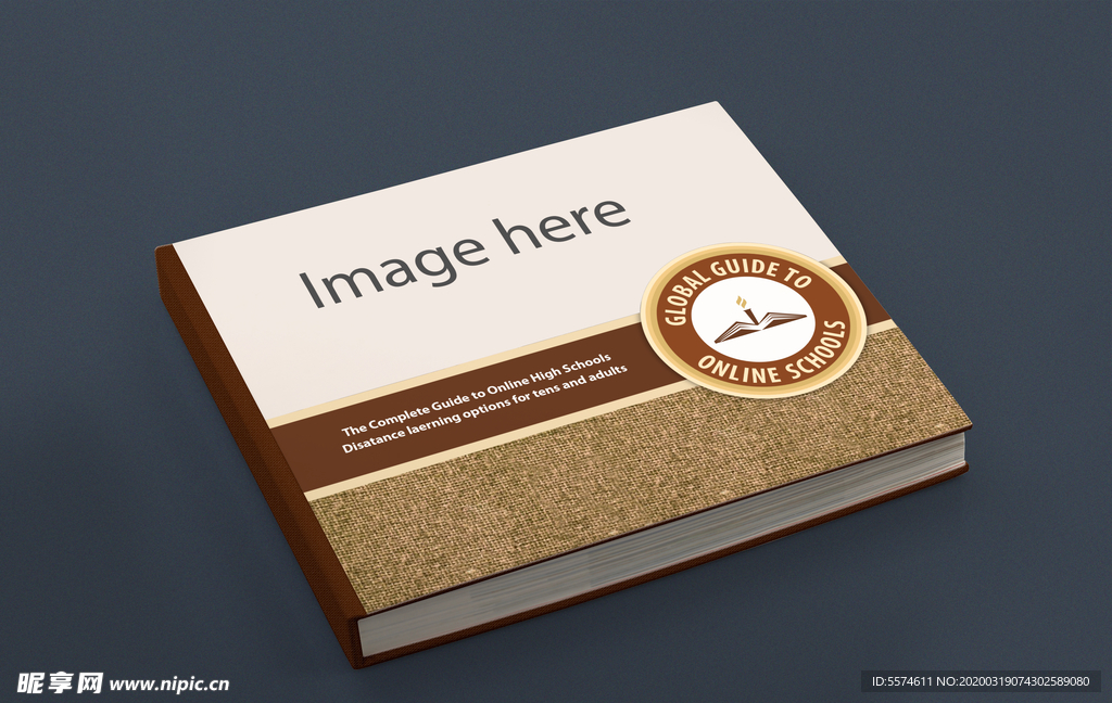 正方形画册样机