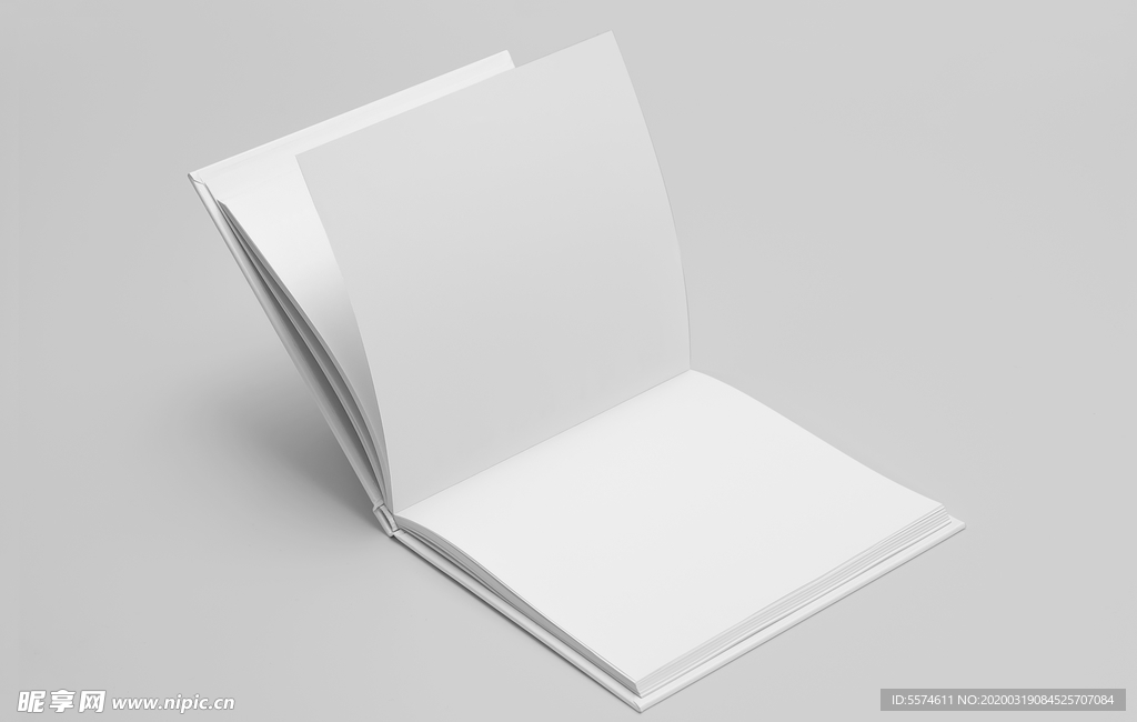 方形书籍样机