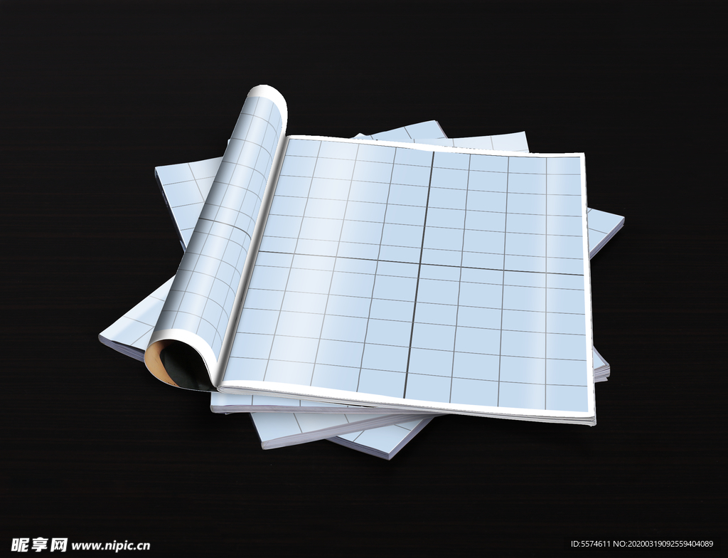 翻页笔记本样机