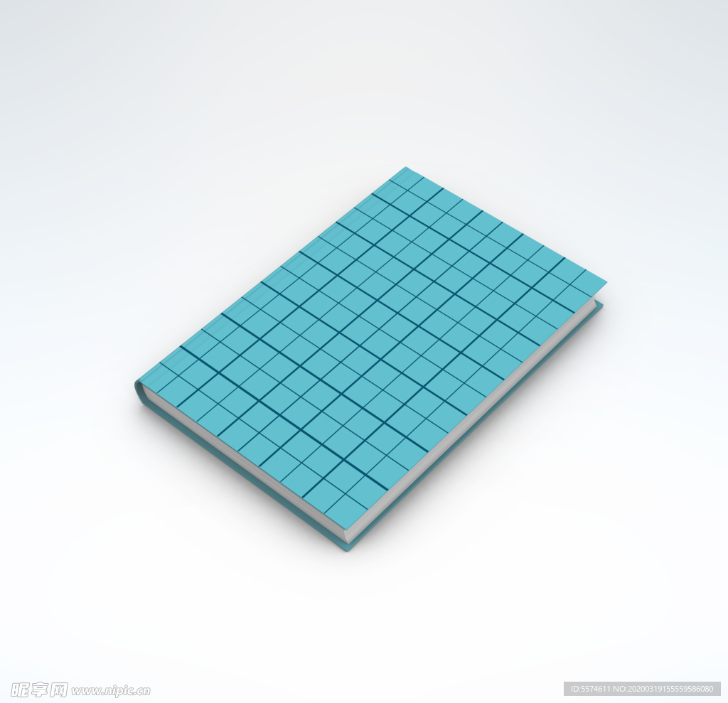 方格书本样机