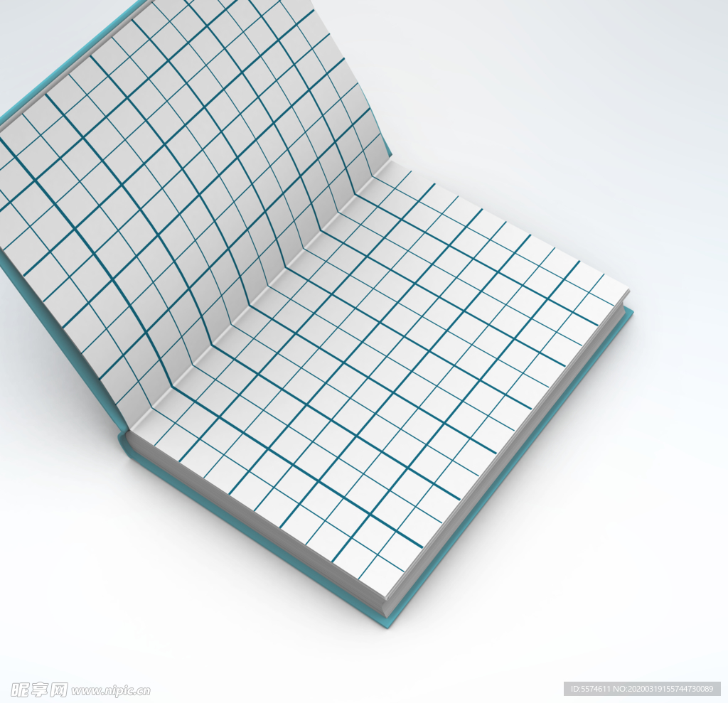 方格书本样机