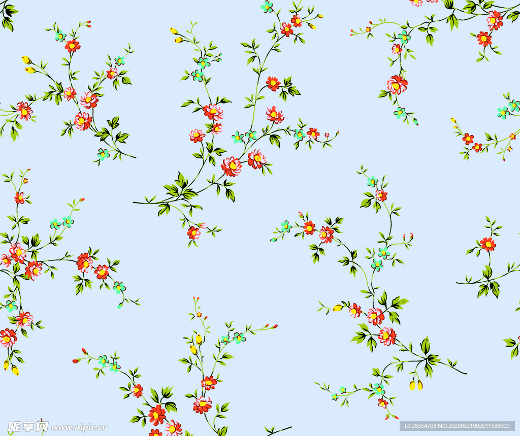 链条 碎花  设计 大牌 清新