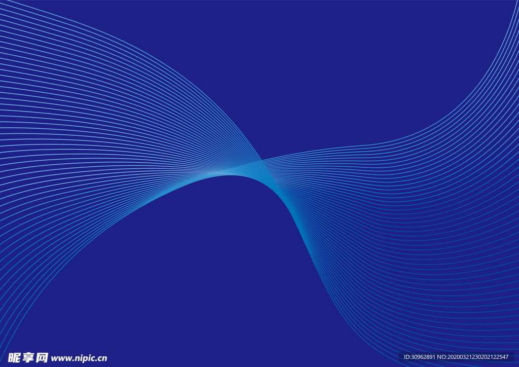 蓝色线条背景