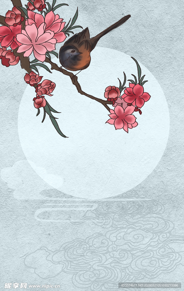 中国风海报背景